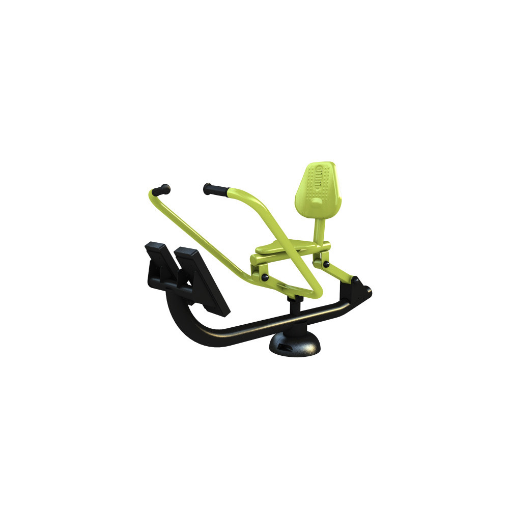 Aparat fitness de exterior pentru spate, biceps si triceps