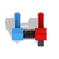 Loc de joaca din metal Mds-400