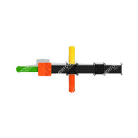 Loc de joaca din metal pentru copii cu dizabilitati Mes-500