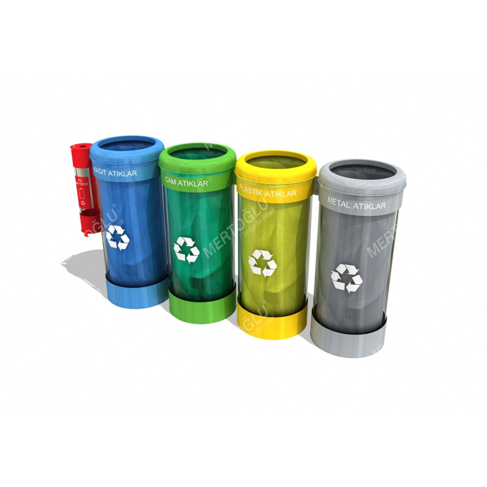 Coșuri de reciclare Mak-697d