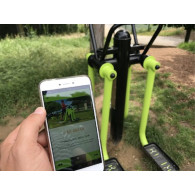 Aparat fitness de exterior pentru picioare